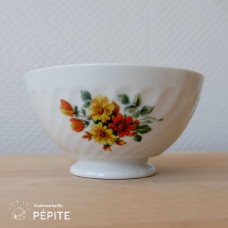 5 Assiettes Arcopal fleuries - Mademoiselle Pépite