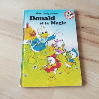 livre-vintage-donald-et-la-magie