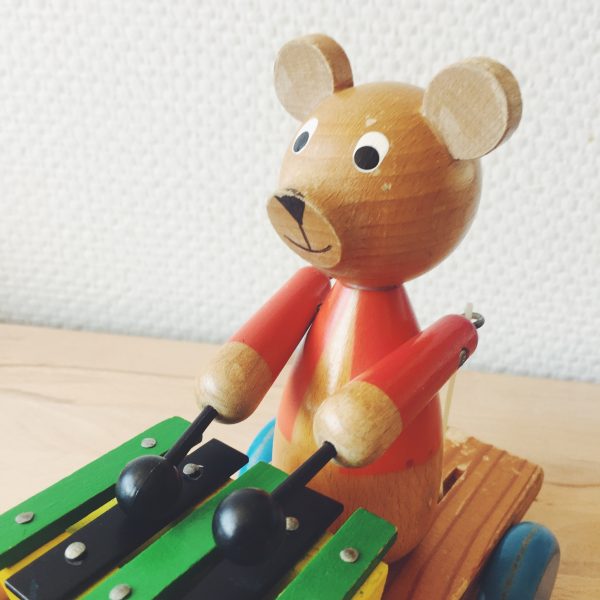 jouet-vintage-bois-durable-ours-xylophone