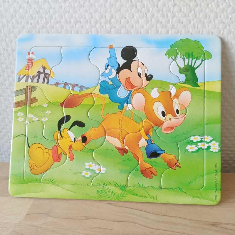 Jouet bébé - Puzzle en bois, Mickey et ses amis - N/A - Kiabi - 15.90€