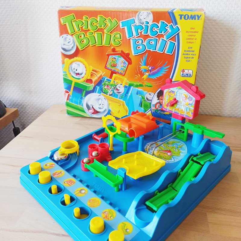 Tricky Bille - Jeu Tomy - jouets rétro jeux de société figurines et objets  vintage