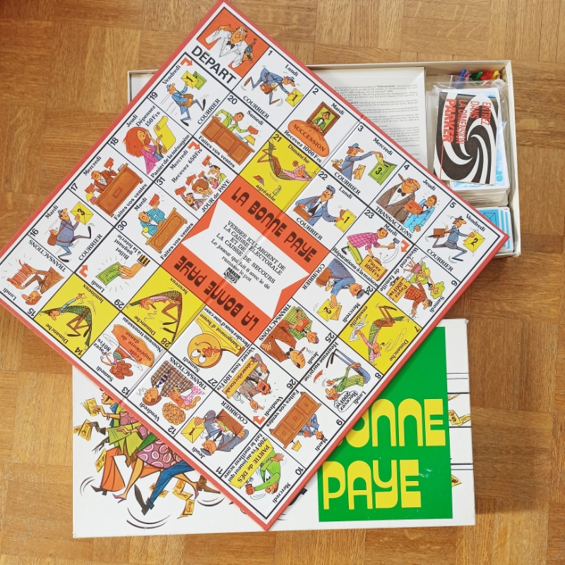 La Bonne Paye (1977) - Board Games - 1jour-1jeu.com