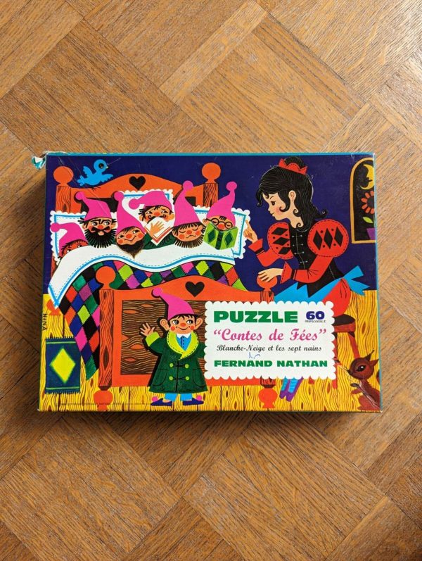 puzzle vintage conte de fées